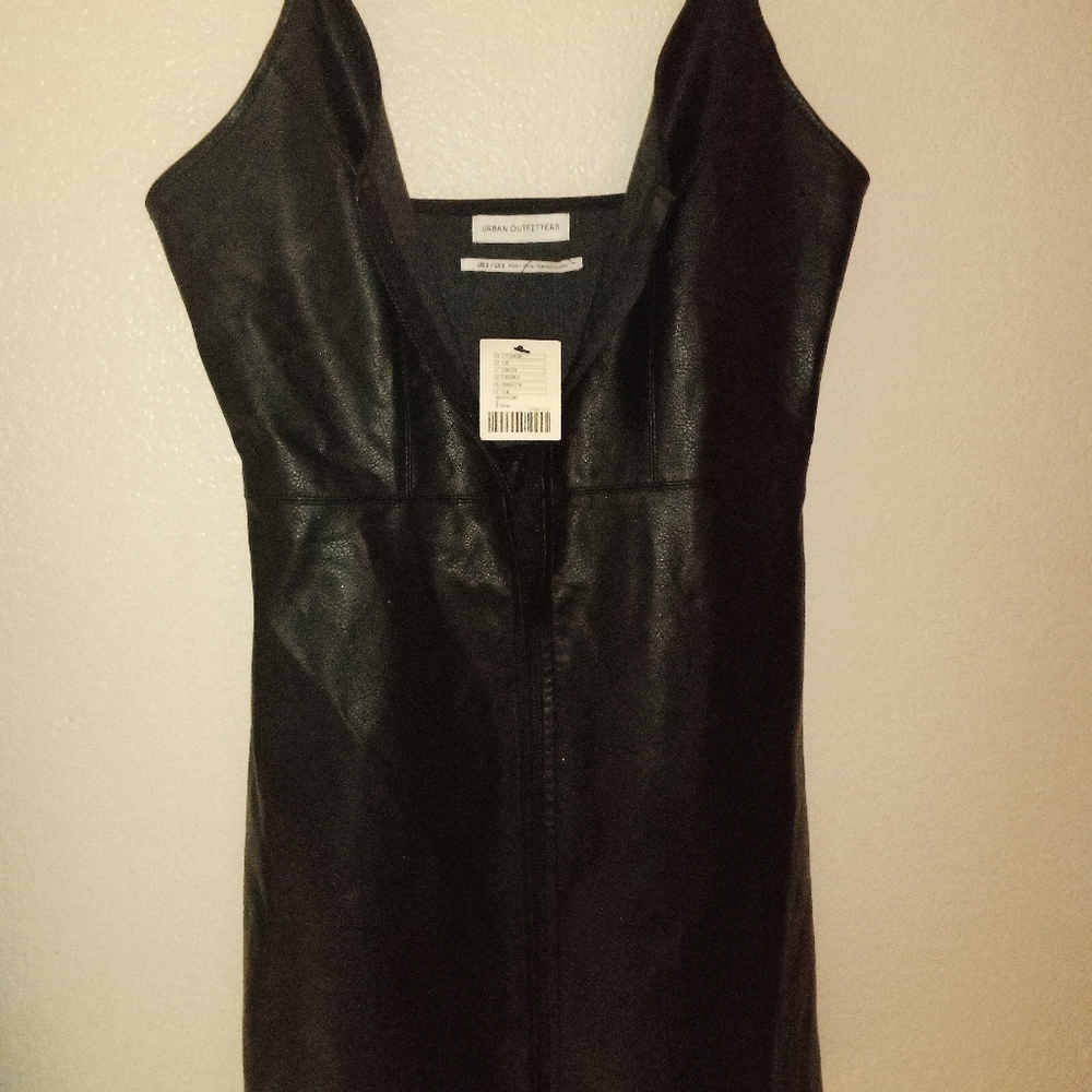 Urban outfitters leather dress